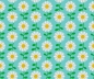 Preview: Patchwork Baumwolle - Ruby Star Society - Melody Miller - Flowerland - Field Of Flowers Retro Daisy Vintage - Turquoise